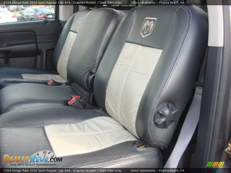 2004 Dodge Ram 1500 Sport Regular Cab 4x4 Graphite Metallic / Dark Slate Gray Photo #9