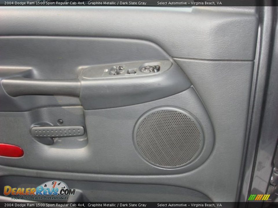 2004 Dodge Ram 1500 Sport Regular Cab 4x4 Graphite Metallic / Dark Slate Gray Photo #11