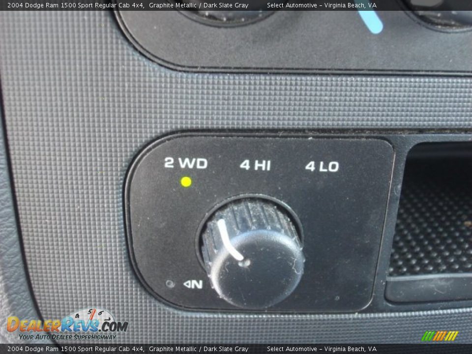 2004 Dodge Ram 1500 Sport Regular Cab 4x4 Graphite Metallic / Dark Slate Gray Photo #14