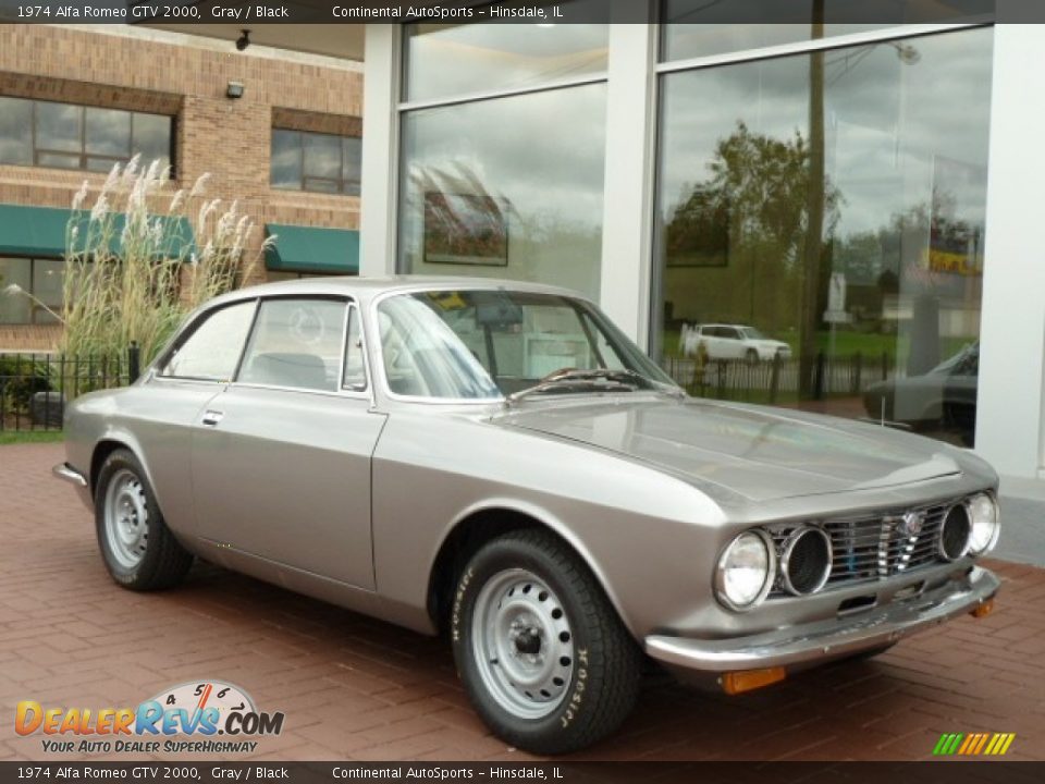 Gray 1974 Alfa Romeo GTV 2000 Photo #5