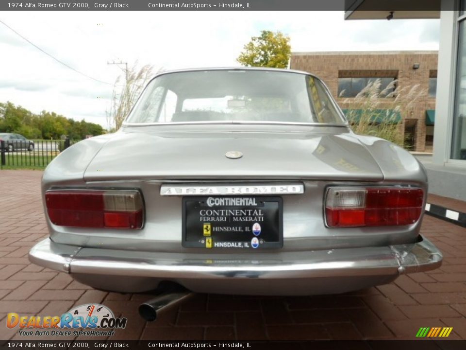 1974 Alfa Romeo GTV 2000 Gray / Black Photo #11