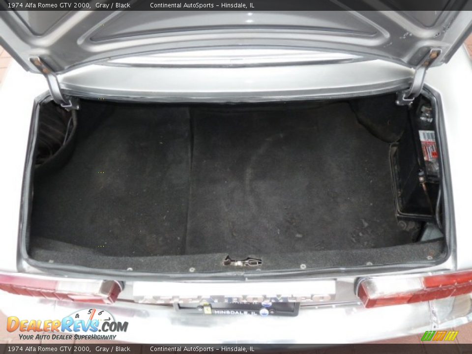 1974 Alfa Romeo GTV 2000 Trunk Photo #13