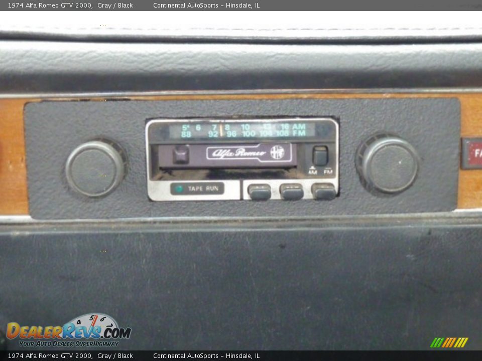 Audio System of 1974 Alfa Romeo GTV 2000 Photo #22