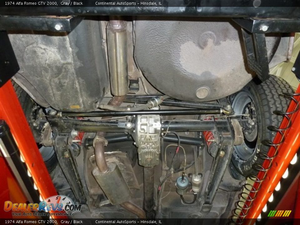 Undercarriage of 1974 Alfa Romeo GTV 2000 Photo #28