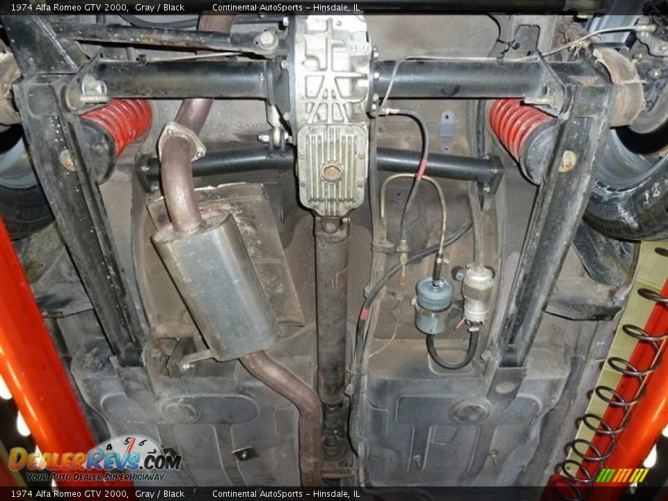 Undercarriage of 1974 Alfa Romeo GTV 2000 Photo #29