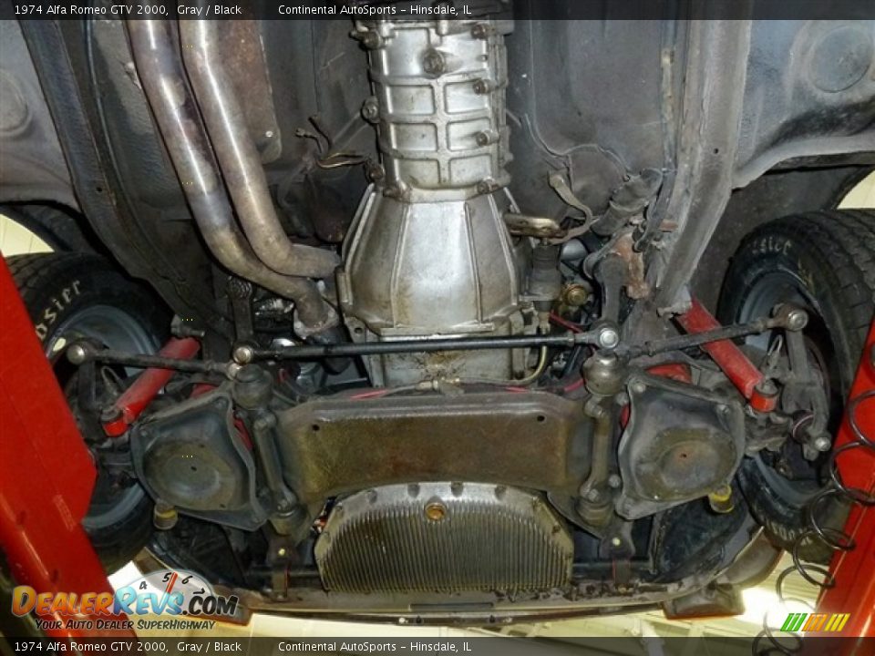 Undercarriage of 1974 Alfa Romeo GTV 2000 Photo #31