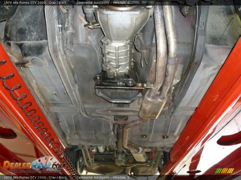 Undercarriage of 1974 Alfa Romeo GTV 2000 Photo #32