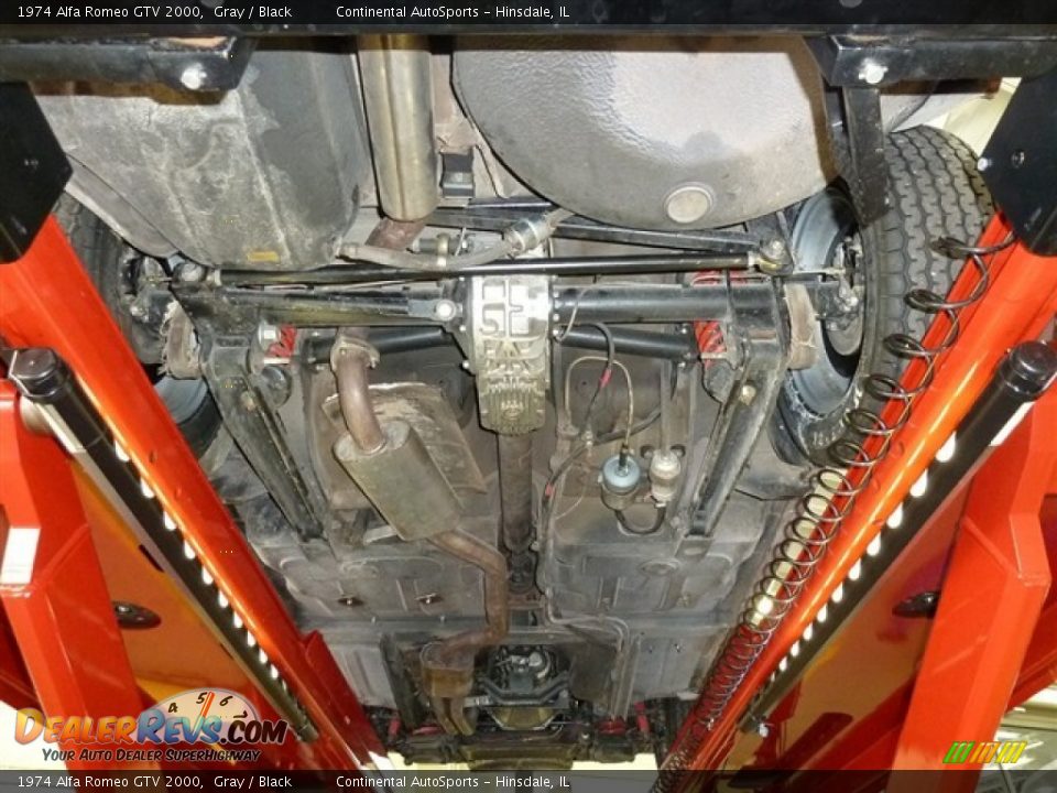 Undercarriage of 1974 Alfa Romeo GTV 2000 Photo #33