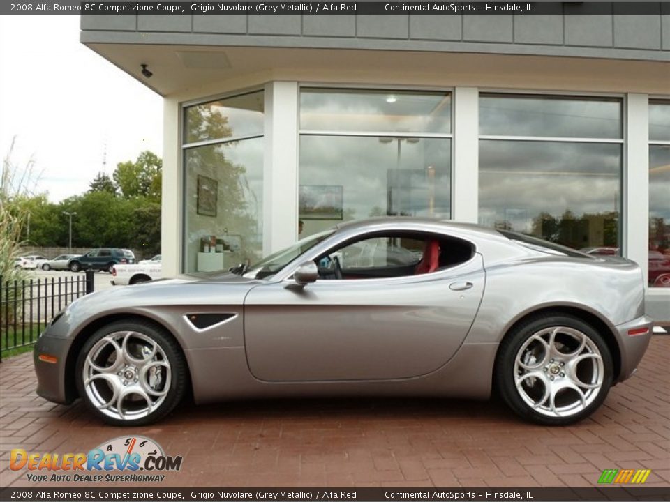 Grigio Nuvolare (Grey Metallic) 2008 Alfa Romeo 8C Competizione Coupe Photo #1