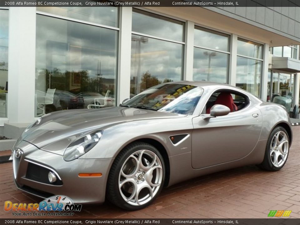 Front 3/4 View of 2008 Alfa Romeo 8C Competizione Coupe Photo #2
