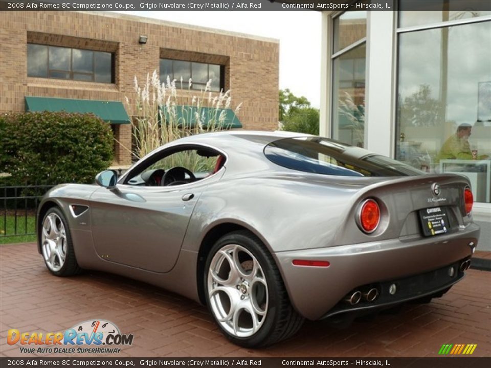 Grigio Nuvolare (Grey Metallic) 2008 Alfa Romeo 8C Competizione Coupe Photo #3