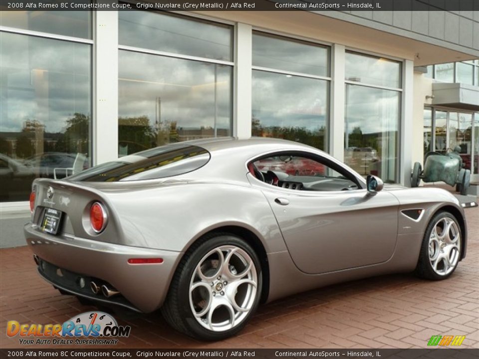 Grigio Nuvolare (Grey Metallic) 2008 Alfa Romeo 8C Competizione Coupe Photo #4