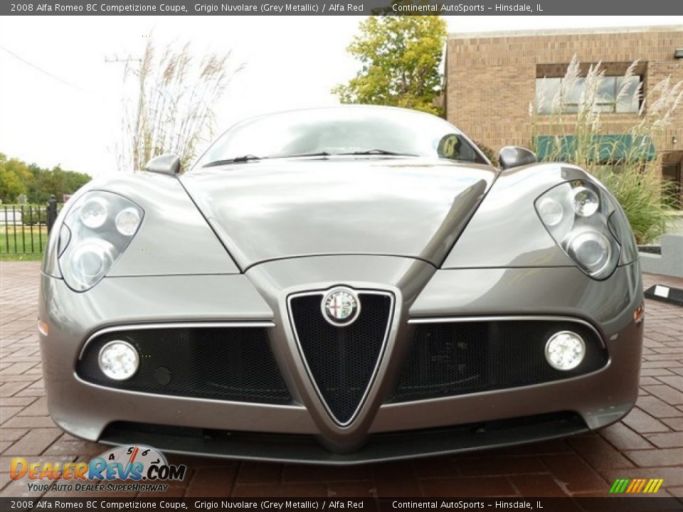 Grigio Nuvolare (Grey Metallic) 2008 Alfa Romeo 8C Competizione Coupe Photo #7