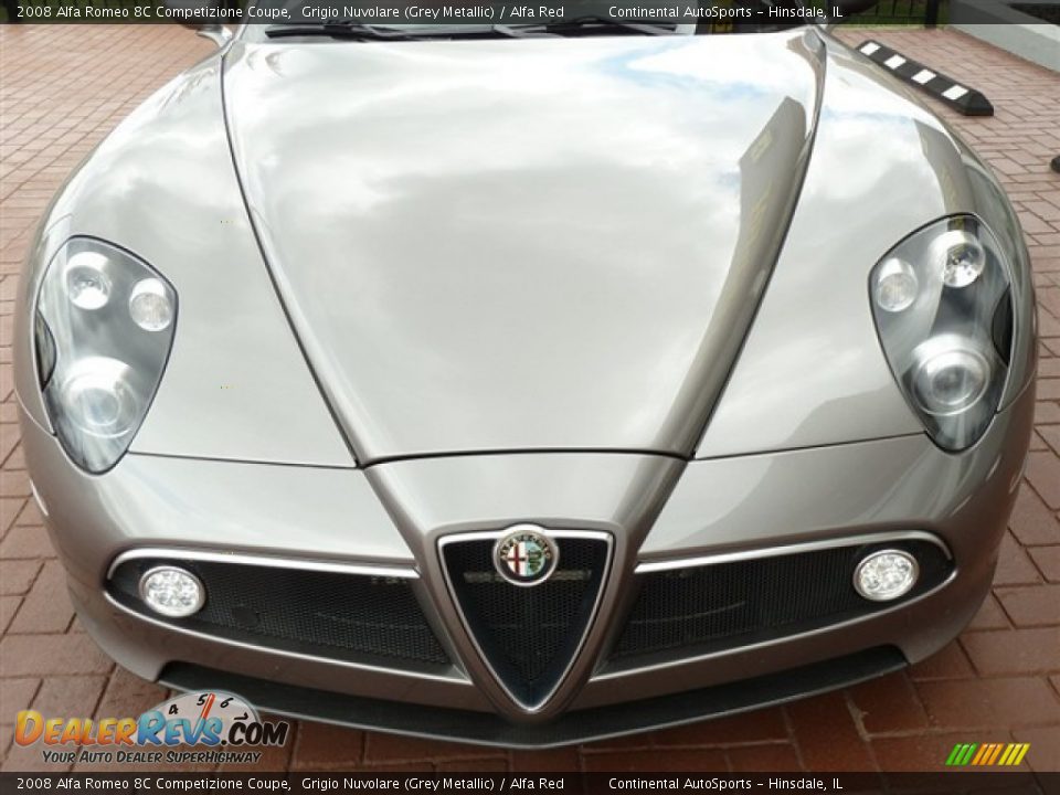 Grigio Nuvolare (Grey Metallic) 2008 Alfa Romeo 8C Competizione Coupe Photo #8