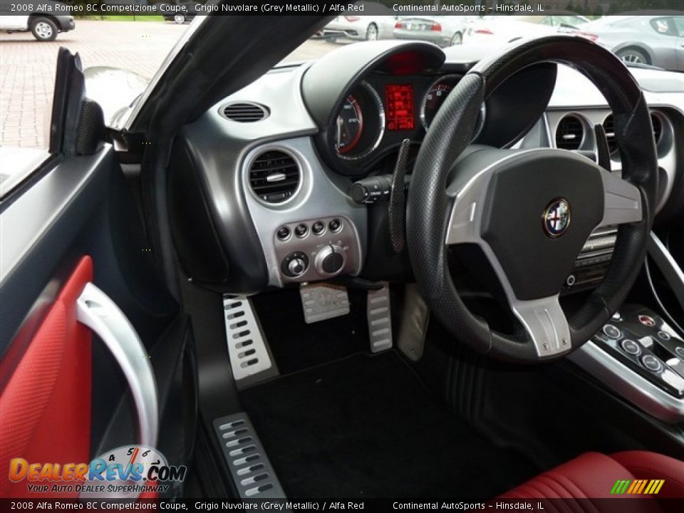 2008 Alfa Romeo 8C Competizione Coupe Steering Wheel Photo #17