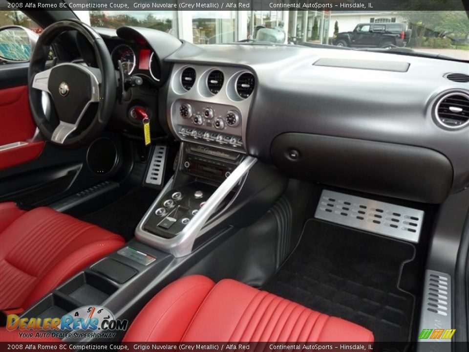 Dashboard of 2008 Alfa Romeo 8C Competizione Coupe Photo #21