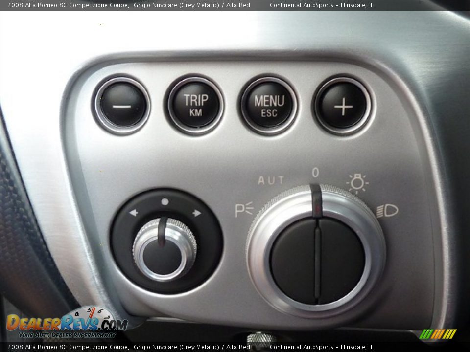 Controls of 2008 Alfa Romeo 8C Competizione Coupe Photo #24