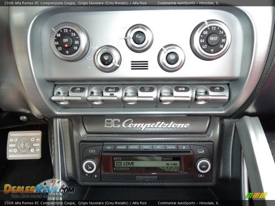 Controls of 2008 Alfa Romeo 8C Competizione Coupe Photo #26