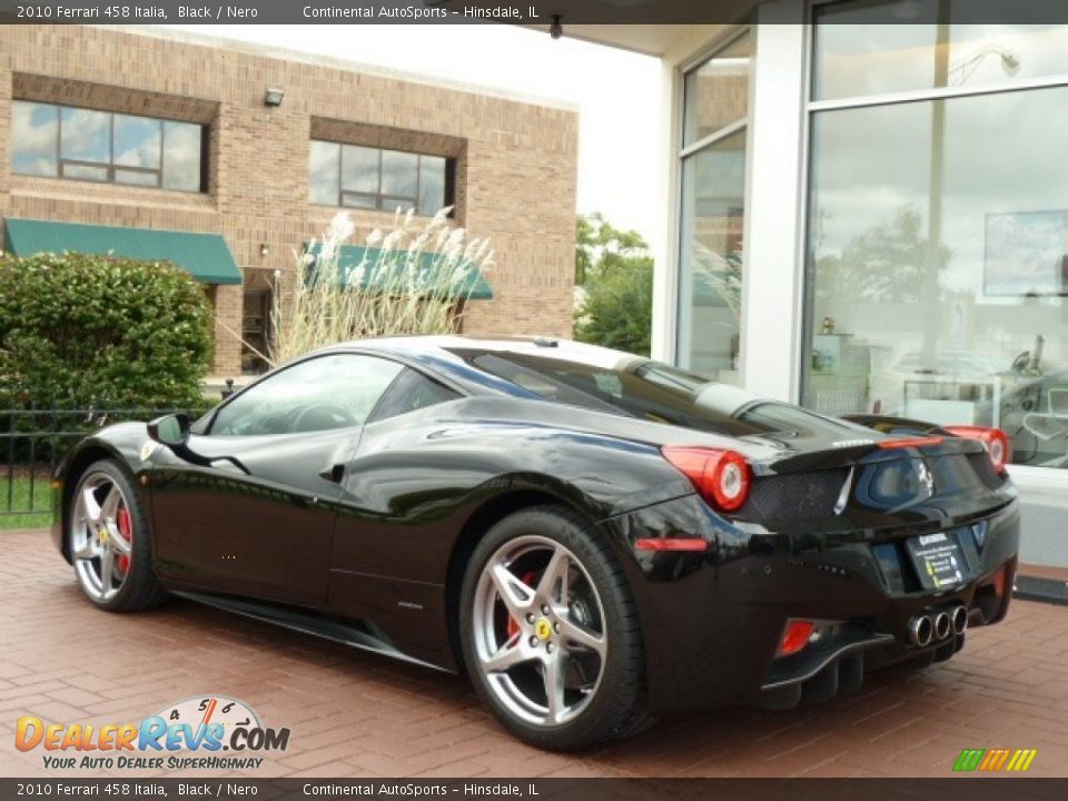 Black 2010 Ferrari 458 Italia Photo #3