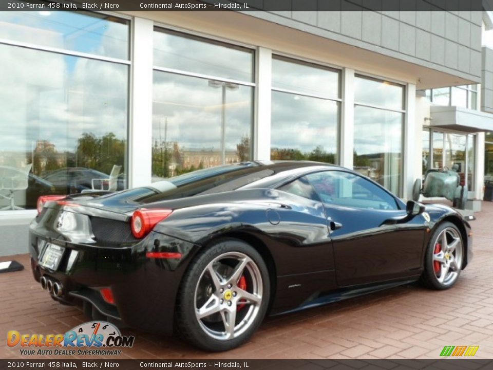 Black 2010 Ferrari 458 Italia Photo #4