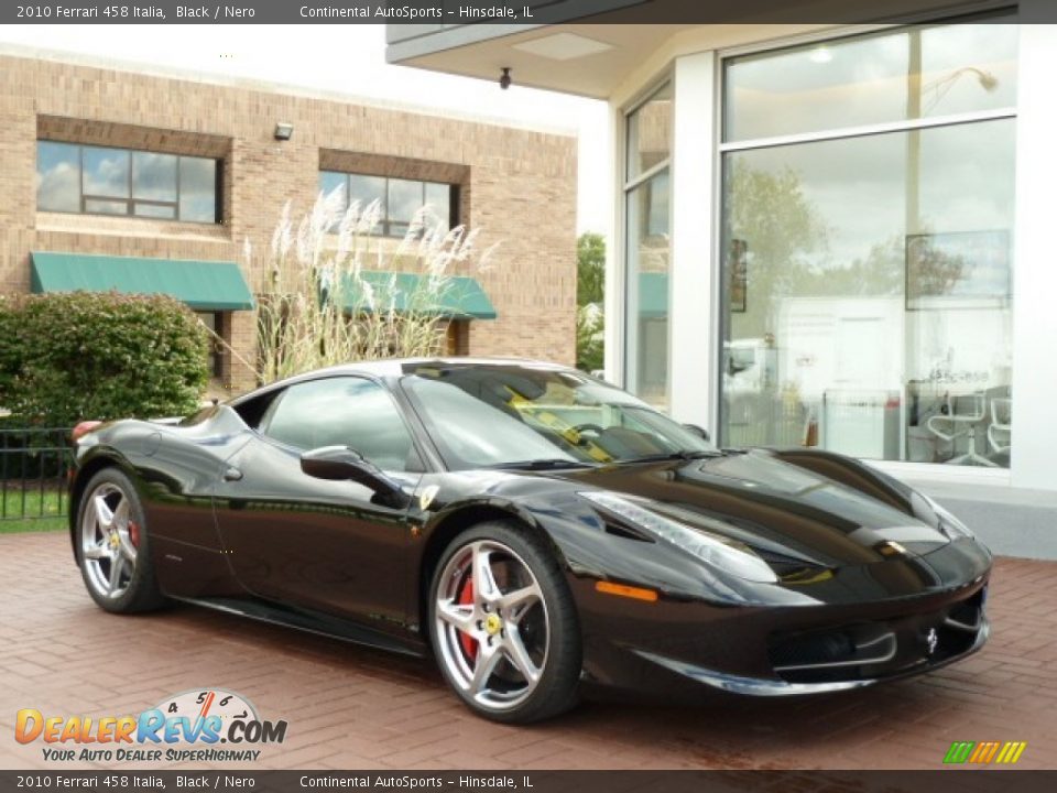 Front 3/4 View of 2010 Ferrari 458 Italia Photo #5