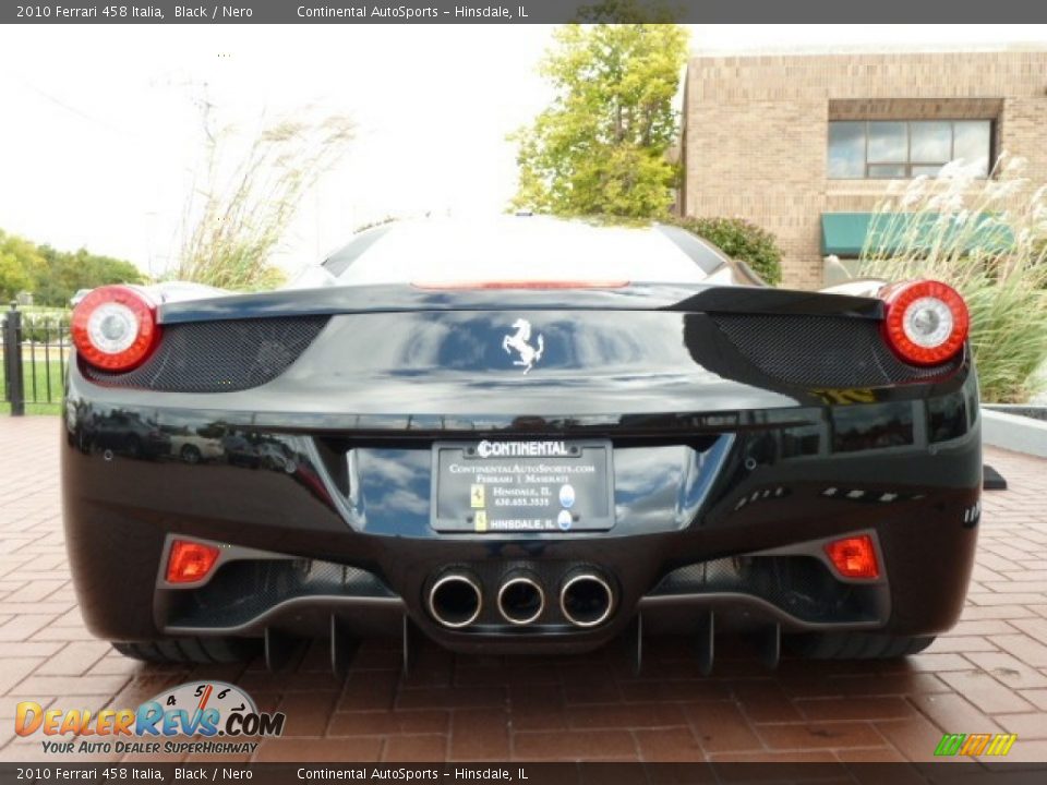 Black 2010 Ferrari 458 Italia Photo #7