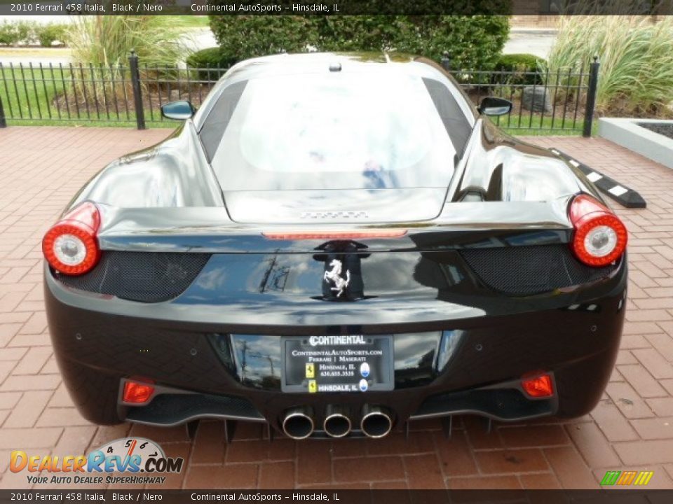2010 Ferrari 458 Italia Black / Nero Photo #8