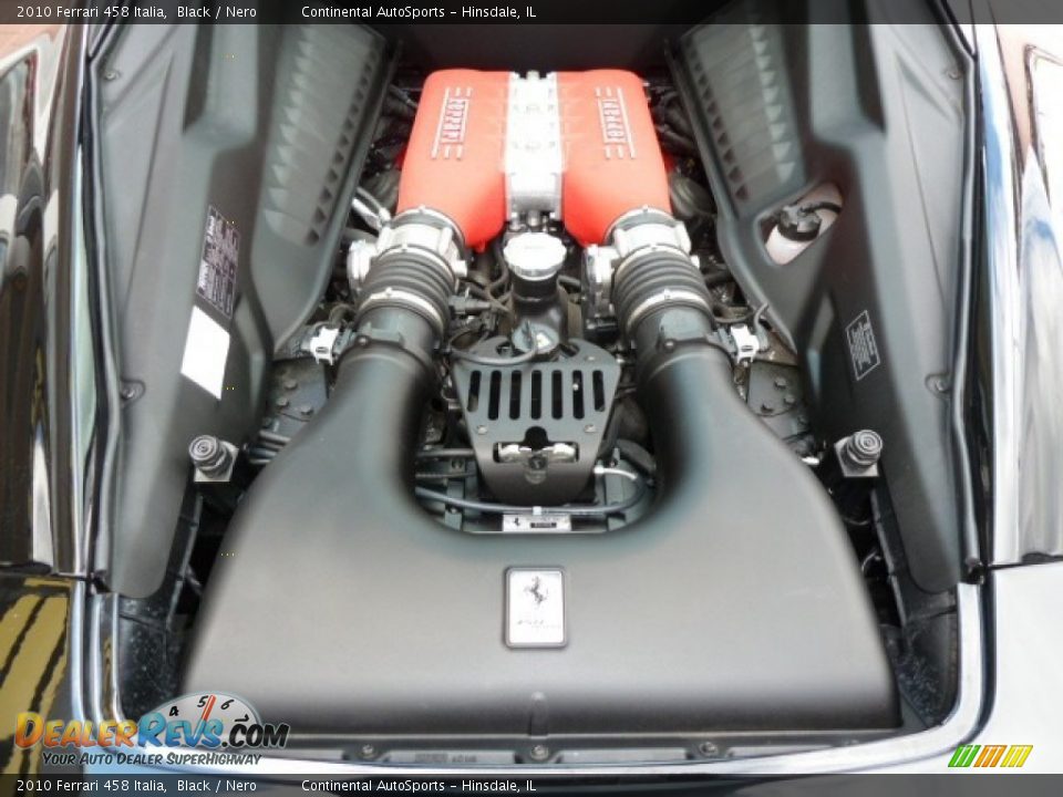 2010 Ferrari 458 Italia 4.5 Liter GDI DOHC 32-Valve VVT V8 Engine Photo #10