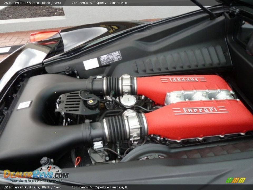 2010 Ferrari 458 Italia 4.5 Liter GDI DOHC 32-Valve VVT V8 Engine Photo #11