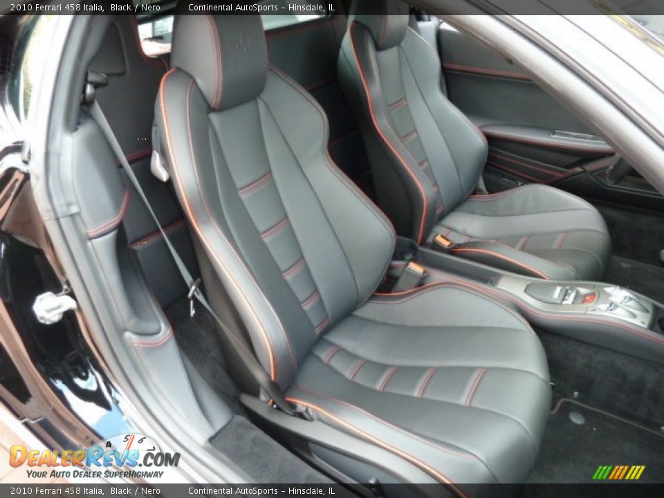Nero Interior - 2010 Ferrari 458 Italia Photo #29