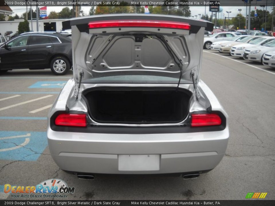 2009 Dodge Challenger SRT8 Bright Silver Metallic / Dark Slate Gray Photo #4