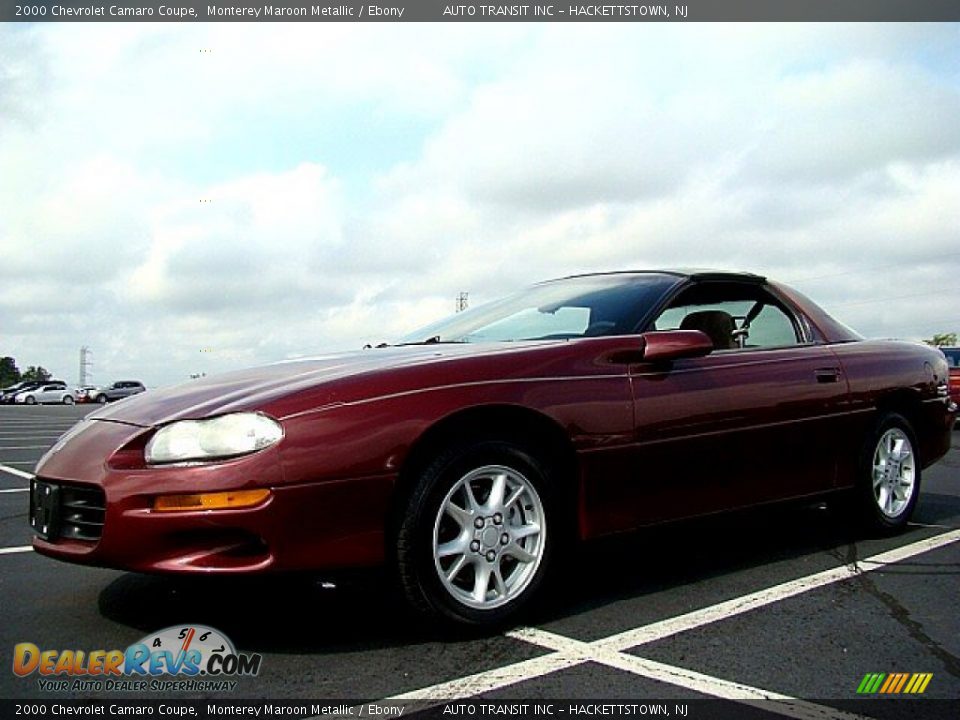 Monterey Maroon Metallic 2000 Chevrolet Camaro Coupe Photo #3