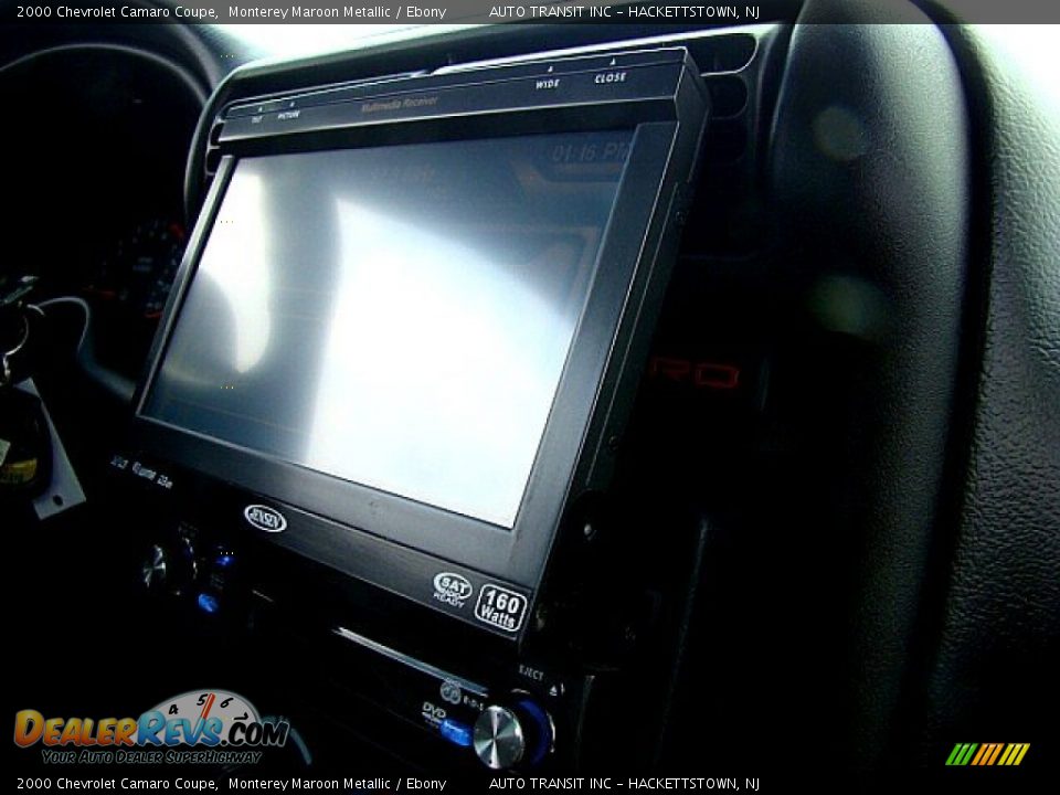 2000 Chevrolet Camaro Coupe Monterey Maroon Metallic / Ebony Photo #15