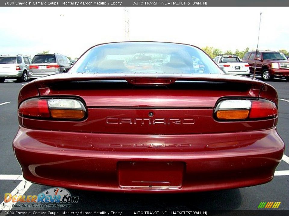Monterey Maroon Metallic 2000 Chevrolet Camaro Coupe Photo #20