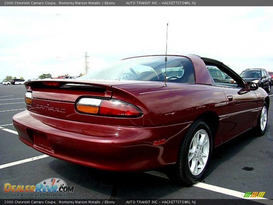 Monterey Maroon Metallic 2000 Chevrolet Camaro Coupe Photo #21