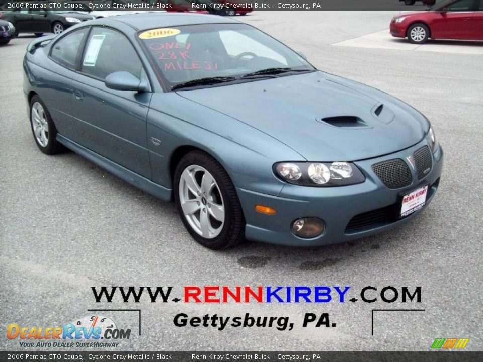 2006 Pontiac GTO Coupe Cyclone Gray Metallic / Black Photo #1