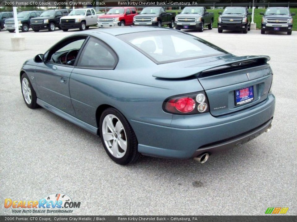 2006 Pontiac GTO Coupe Cyclone Gray Metallic / Black Photo #2