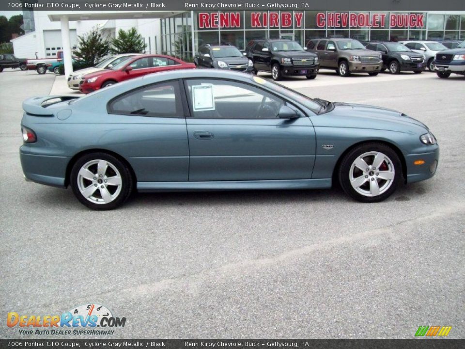 2006 Pontiac GTO Coupe Cyclone Gray Metallic / Black Photo #3