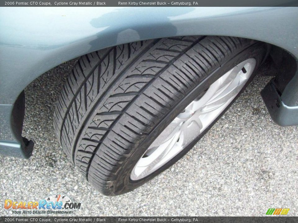 2006 Pontiac GTO Coupe Cyclone Gray Metallic / Black Photo #4