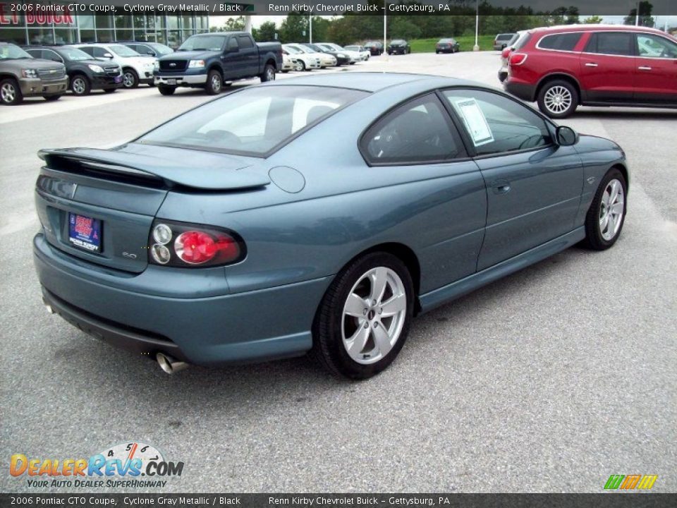 2006 Pontiac GTO Coupe Cyclone Gray Metallic / Black Photo #11