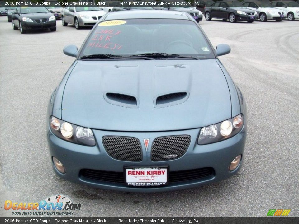 2006 Pontiac GTO Coupe Cyclone Gray Metallic / Black Photo #13