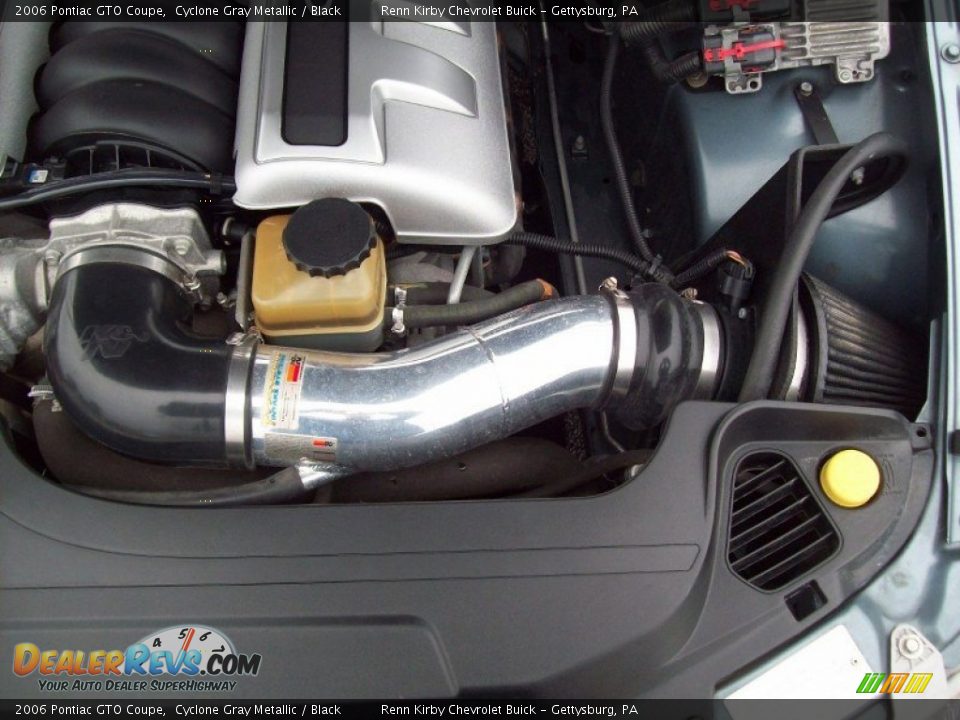 2006 Pontiac GTO Coupe 6.0 Liter OHV 16 Valve LS2 V8 Engine Photo #16