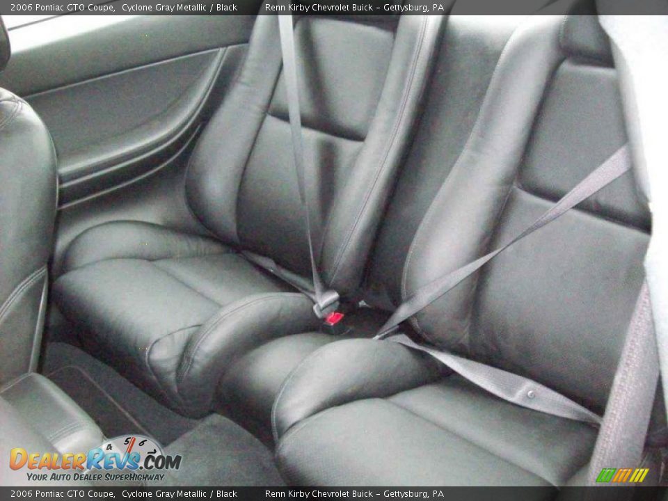 Black Interior - 2006 Pontiac GTO Coupe Photo #21