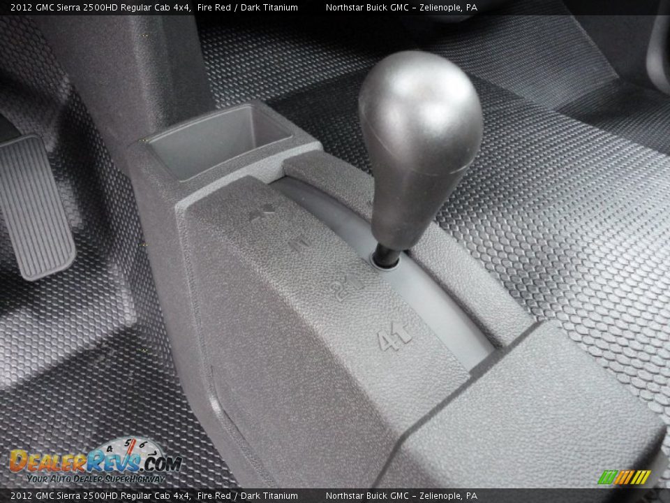 2012 GMC Sierra 2500HD Regular Cab 4x4 Fire Red / Dark Titanium Photo #13