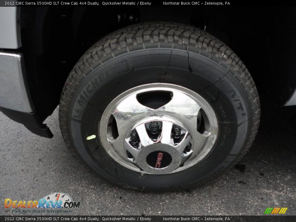 2012 GMC Sierra 3500HD SLT Crew Cab 4x4 Dually Wheel Photo #9