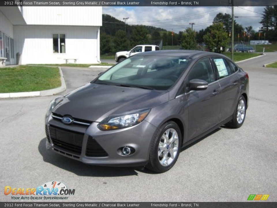 Front 3/4 View of 2012 Ford Focus Titanium Sedan Photo #2