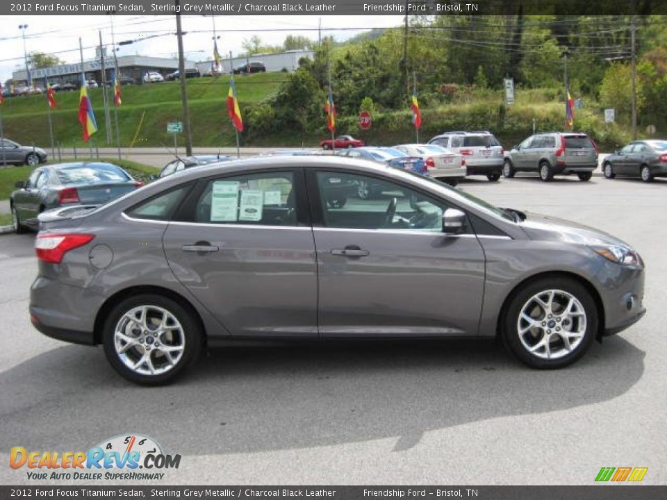 Sterling Grey Metallic 2012 Ford Focus Titanium Sedan Photo #5