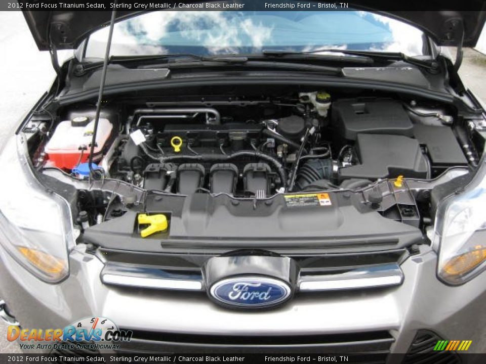 2012 Ford Focus Titanium Sedan 2.0 Liter GDI DOHC 16-Valve Ti-VCT 4 Cylinder Engine Photo #10