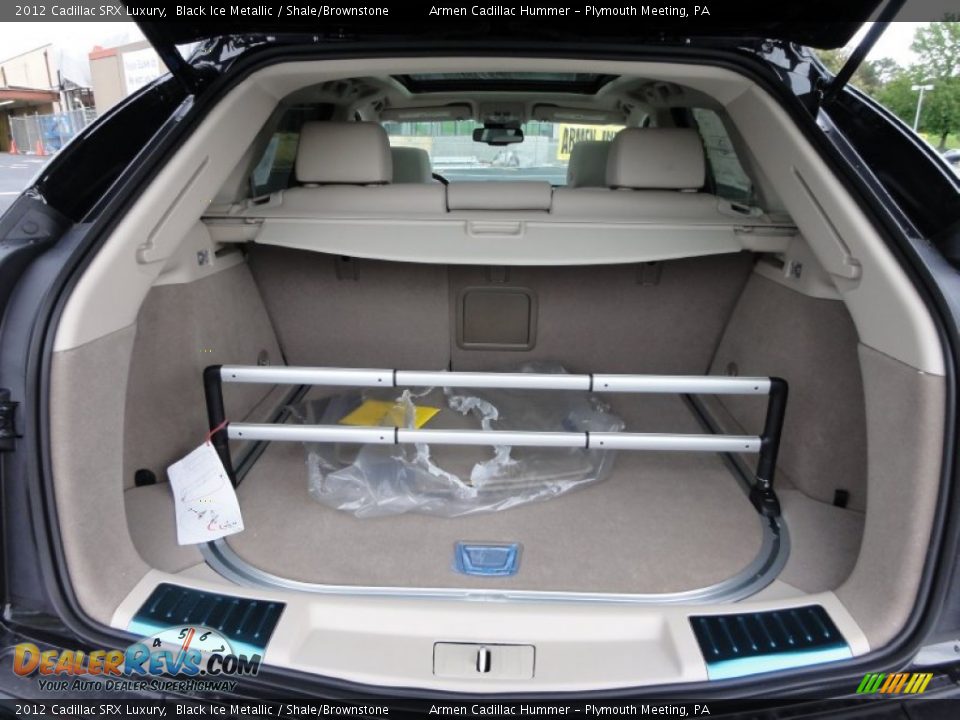 2012 Cadillac SRX Luxury Black Ice Metallic / Shale/Brownstone Photo #11