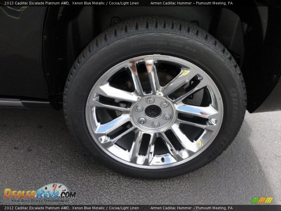 2012 Cadillac Escalade Platinum AWD Wheel Photo #12